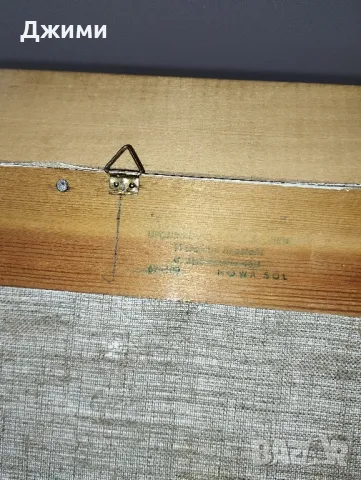 картина със зимен пейзаш, снимка 8 - Антикварни и старинни предмети - 48832003