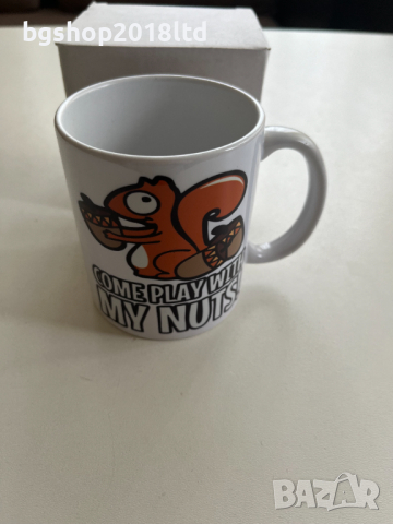 Come play with my nuts - керамична чаша