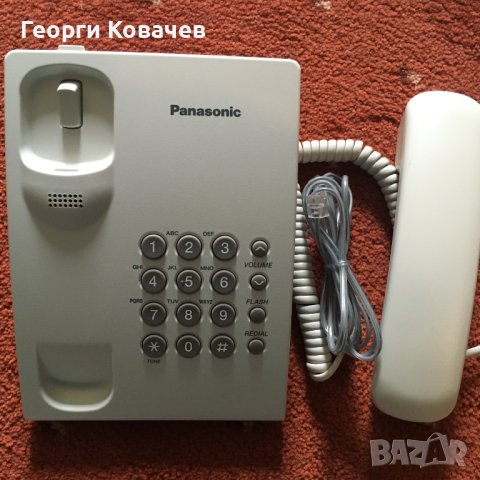 Стационарен телефон Panasonic KX-TS500FX, снимка 5 - Стационарни телефони и факсове - 40387463