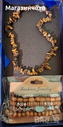 колие с 5бр гривни , снимка 2 - Гривни - 53301574