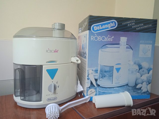 Сокоизтисквачка Delonghi Robo Diet - модел KC 400 (ОТЛИЧНО СЪСТОЯНИЕ), снимка 3 - Сокоизстисквачки и цитрус преси - 42149882