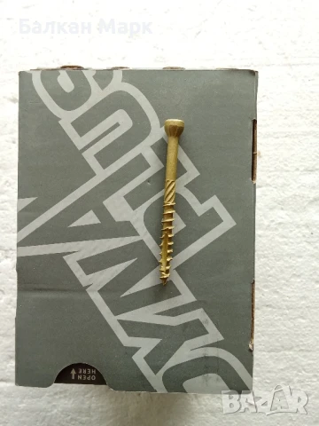 ВИНТОВЕ ЗА ДЕКИНГ – DYNA PLUS OUTDOOR – 5x60 мм – 200 бр./оп., снимка 2 - Строителни материали - 50461012