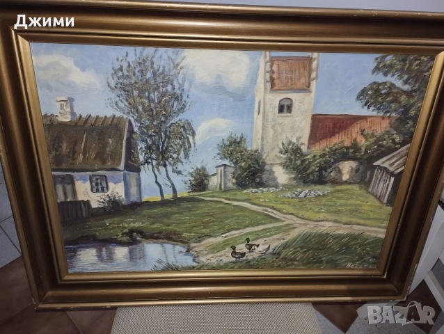 различни маслени картини, снимка 11 - Антикварни и старинни предмети - 52583422