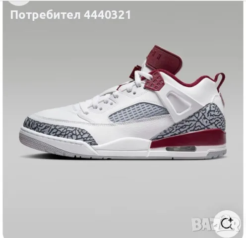 Jordan Spizike Low чисто нови , снимка 2 - Маратонки - 49831201