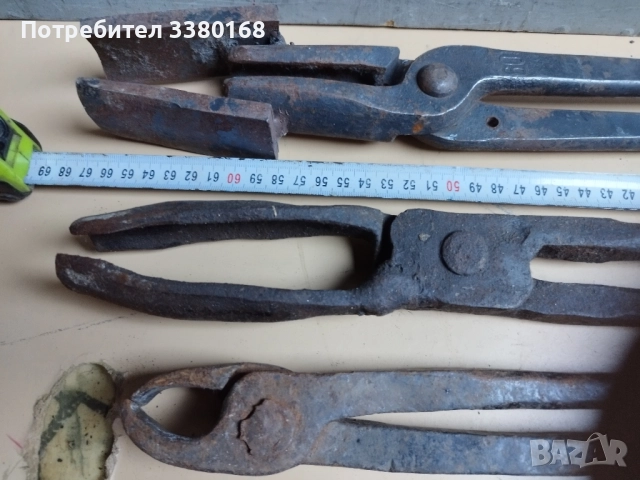 клещи за ковачи различни големини, снимка 4 - Клещи - 52206181