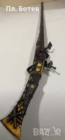 Османска кремъчна пушка, снимка 8 - Антикварни и старинни предмети - 54059022