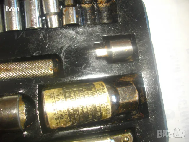 НЕМСКА МАЛКА ГЕДОРИЯ ИНСТРУМЕНТАЛИУМ 18 ЧАСТИ СТАРО КАЧЕСТВО ТРЕСЧОТКА ТОРСОВЕ АДАПТЕРИ НЕПЪЛЕН К-Т, снимка 12 - Други инструменти - 48563559