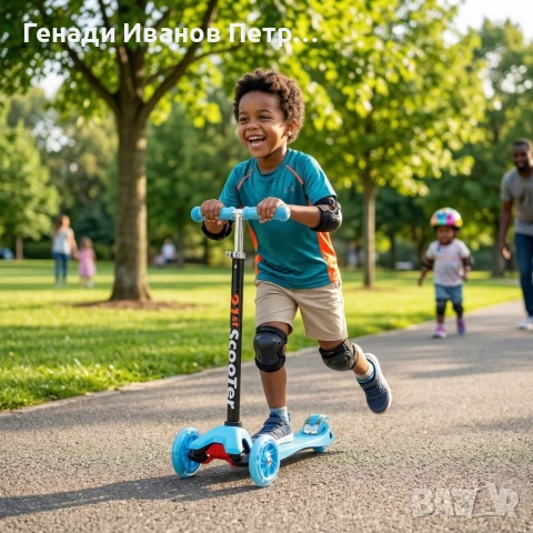 Детска тротинетка, снимка 2 - Детски велосипеди, триколки и коли - 53944023