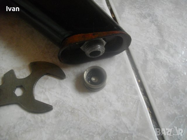 1982г-ГДР-Бензинов Поялник/Горелка-Немски-Комплект-Почти Нов-BAT 100-1, снимка 10 - Поялници и запояване - 36655752