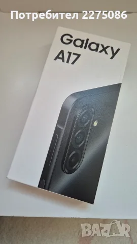 SAMSUNG GALAXY A17 5G A176 BLACK 6.70 ", 128 GB, RAM 4 GB, 50+5+2 MP, 5G, снимка 2 - Samsung - 55752148