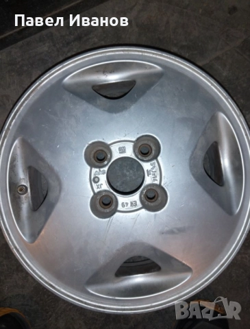 Лети джанти 14 4х100, снимка 3 - Гуми и джанти - 51772437