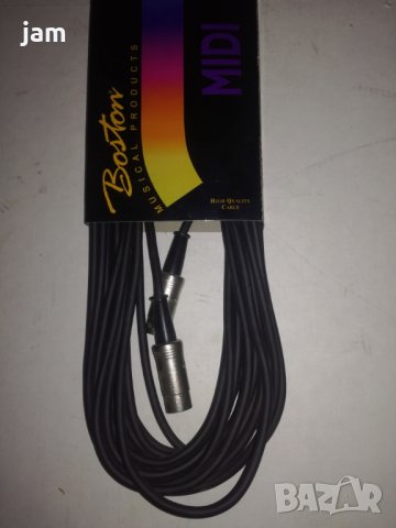 кабели  микрофон и миди , снимка 2 - Други - 38847595