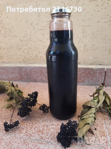 Сироп от бял и черен бъз , снимка 4 - Домашни продукти - 51290370