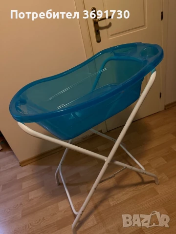 Вана с метална стойка, снимка 5 - За банята - 50452549