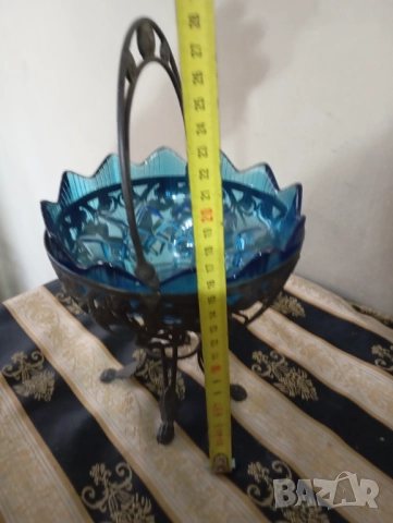 Купа,бонбониера арт деко, снимка 4 - Други ценни предмети - 22985854