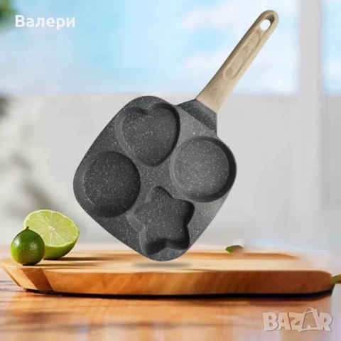 Тигани за яйца, палачинки, кюфтенца, газова индукция, снимка 3 - Съдове за готвене - 53215604