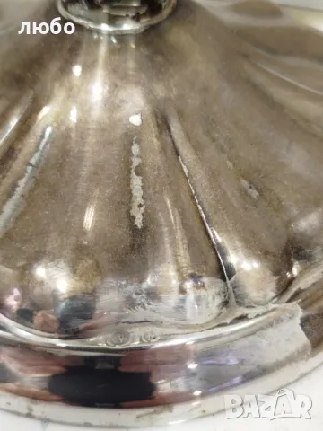 Сребърни Свещници 0,925--405 Грама , снимка 6 - Антикварни и старинни предмети - 48425032