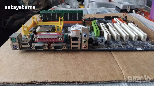 Дънна платка Gigabyte GA-8IPE1000-G REV:4.0 Socket 478 CPU+FAN+RAM