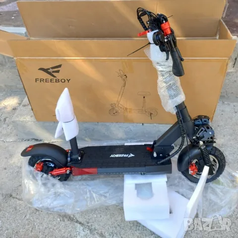 Електрически скутер, тротинетка със седалка 800W 15AH, 45 км/ч, снимка 12 - Мотоциклети и мототехника - 51943122