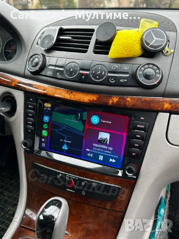 8" Мултимедия Mercedes W211 W219 E-class CLS Android 15 Навигация, снимка 4 - Аксесоари и консумативи - 46344904