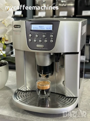 Кафемашина DeLonghi Magnifica Pronto Cappuccino, снимка 3 - Кафемашини - 50652992