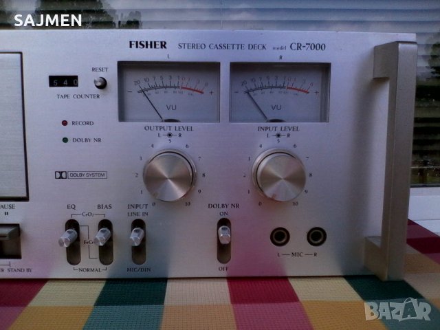 FISHER CR-7000 CASSETTE ДЕК, снимка 8 - Декове - 29200257