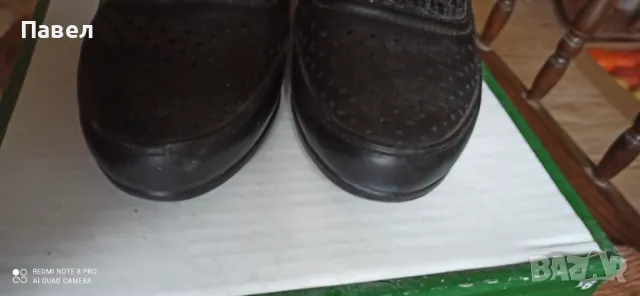 Официални дамски кожени обувки, снимка 5 - Дамски елегантни обувки - 48260298