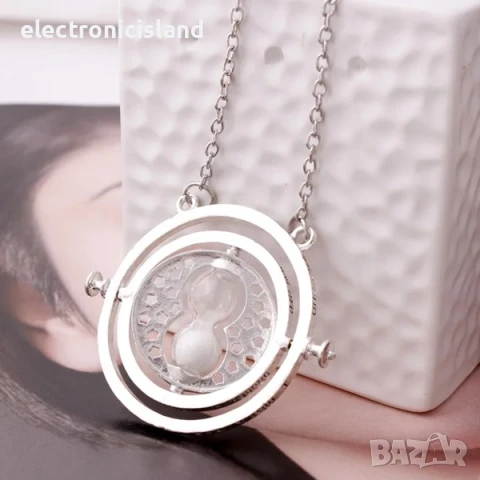 Хари Потър Harry Potter Time Turner Колие Времевърт на Хърмаяни Грейнджър Hermione Granger, снимка 10 - Колиета, медальони, синджири - 7495306