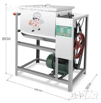 Електрическа бъркалка за кайма 15 кг, бъркалка за месо и тесто, снимка 2 - Обзавеждане на кухня - 52136601