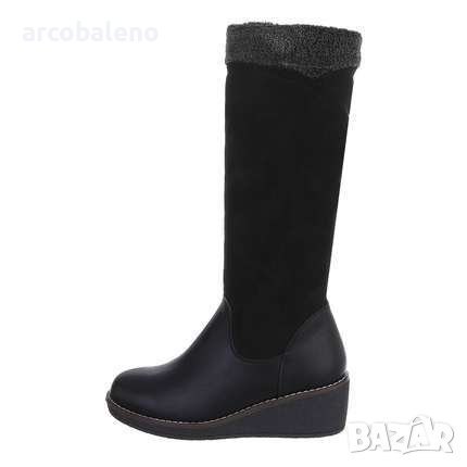 Дамски ботуши на клин