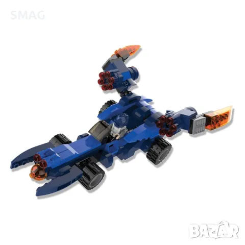 Комплект пластмасови части Конструктор Космически кораб - робот 2в1 (267 части) S_1241639, снимка 2 - Конструктори - 49266634