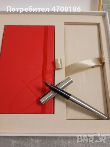 Писалка и тефтер А5 Паркър, снимка 7 - Ученически пособия, канцеларски материали - 53890929
