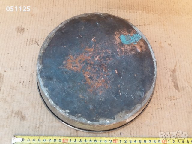 кована възрожденска тавичка - медна, калайдисана , снимка 8 - Антикварни и старинни предмети - 37491752