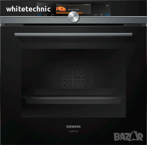 ••NEW•• Комбинирана фурна с пара Siemens HS858GXB6B клас А+ Home Connect.