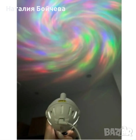 Нощна лампа прожектор Астронавт с дистанционно, с ефект "Звездно небе" ПРОМОЦИЯ, снимка 5 - Настолни лампи - 53382457