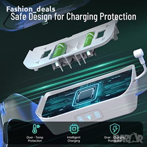  Магнитна докинг станция за зареждане слушалки контролер Oculus Quest 2, снимка 6 - Аксесоари - 40703422