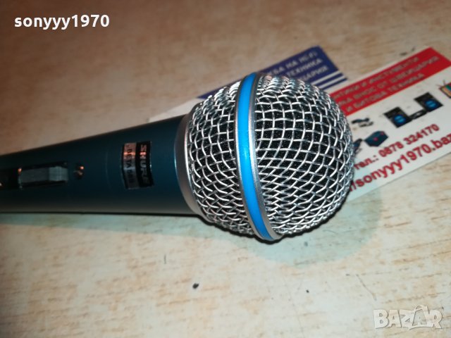 shure beta sm58s-profi-внос швеицария 2111201939, снимка 16 - Микрофони - 30867101