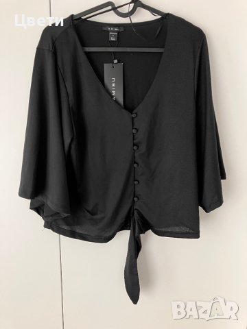 Черна блузка
