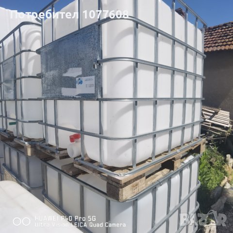 БИДОНИ 600/1000л/IBC КОНТЕЙНЕРИ! РЕЗЕРВОАРИ /ЦИСТЕРНИ, снимка 5 - Бидони, бурета и бъчви - 42914414