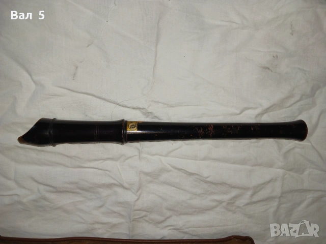 Стара дървена блокфлейта ALEXANDER HEINRICH - Германия, снимка 6 - Духови инструменти - 53246183