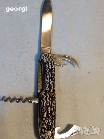 Немско джобно ножче Solingen , снимка 4 - Антикварни и старинни предмети - 40337445