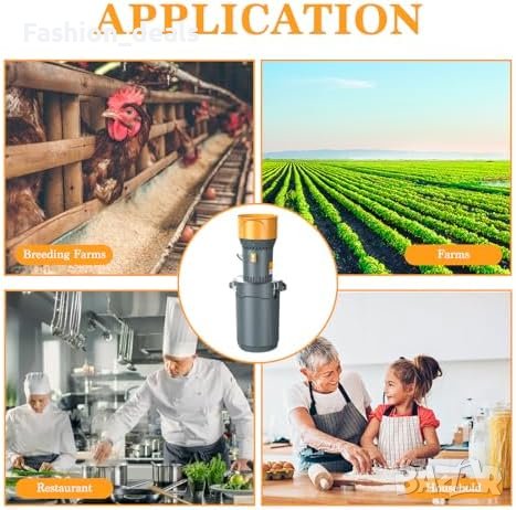 Нова голяма Електрическа мелница за зърно 50L: царевица, пшеница, ориз, соя и др., снимка 6 - Друга електроника - 42827119