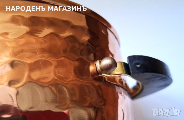 Нова немска голяма медна тенджера печка готвене , снимка 10 - Други ценни предмети - 54082207