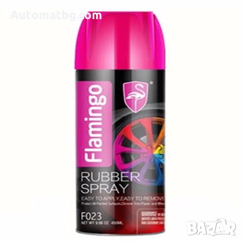 Спрей боя Automat, Гумирана боя, 500мл, Черен мат, черен гланц, Сив, Червен и Син, снимка 5 - Аксесоари и консумативи - 33955387