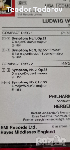 CD диск Bethoven 9 simphoni, снимка 12 - CD дискове - 44747617