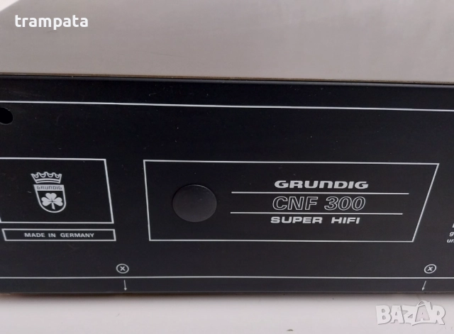 НАЙ ДОБРАТА ОФЕРТА Vintage Ретро Касетен дек Grundig CNF-300, снимка 7 - Декове - 52769400
