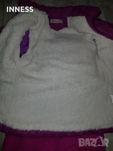 Дебело шушляково Зимно яке и гащеризон , снимка 4 - Детски комплекти - 30177131