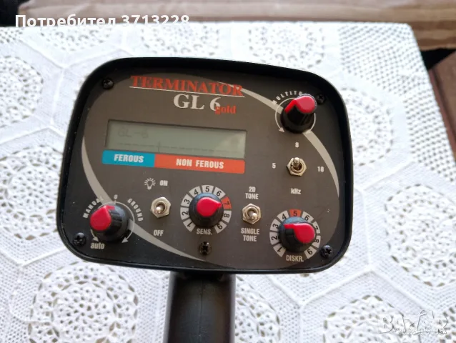 Terminator GL6 gold. металдетектор., снимка 8 - Друга електроника - 55961169