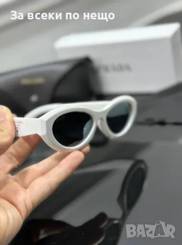 Prada Слънчеви Очила С UV400 Защита С ПОДАРЪК🎁Калъф Прада - Различни Цветове Код E89, снимка 3 - Слънчеви и диоптрични очила - 50230572