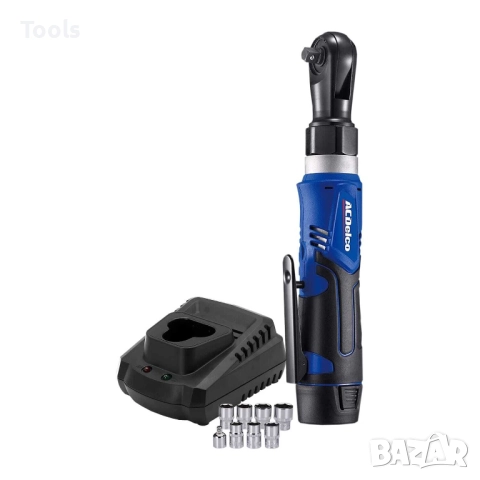 ACDelco  G12 12V Li-Ion 3/8" Cordless Ratchet Wrench Kit + Socket Set